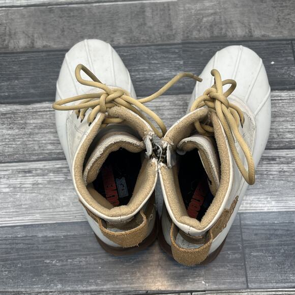 Wolverine Torrent Waterproof Duck Boots Ivory Womens US 11M. Used. {65}. - Picture 5 of 14